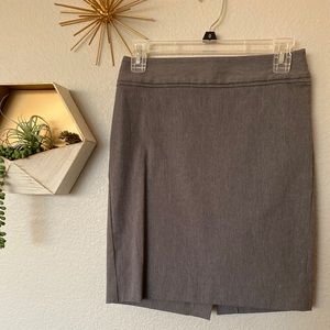 The Limited gray pencil skirt